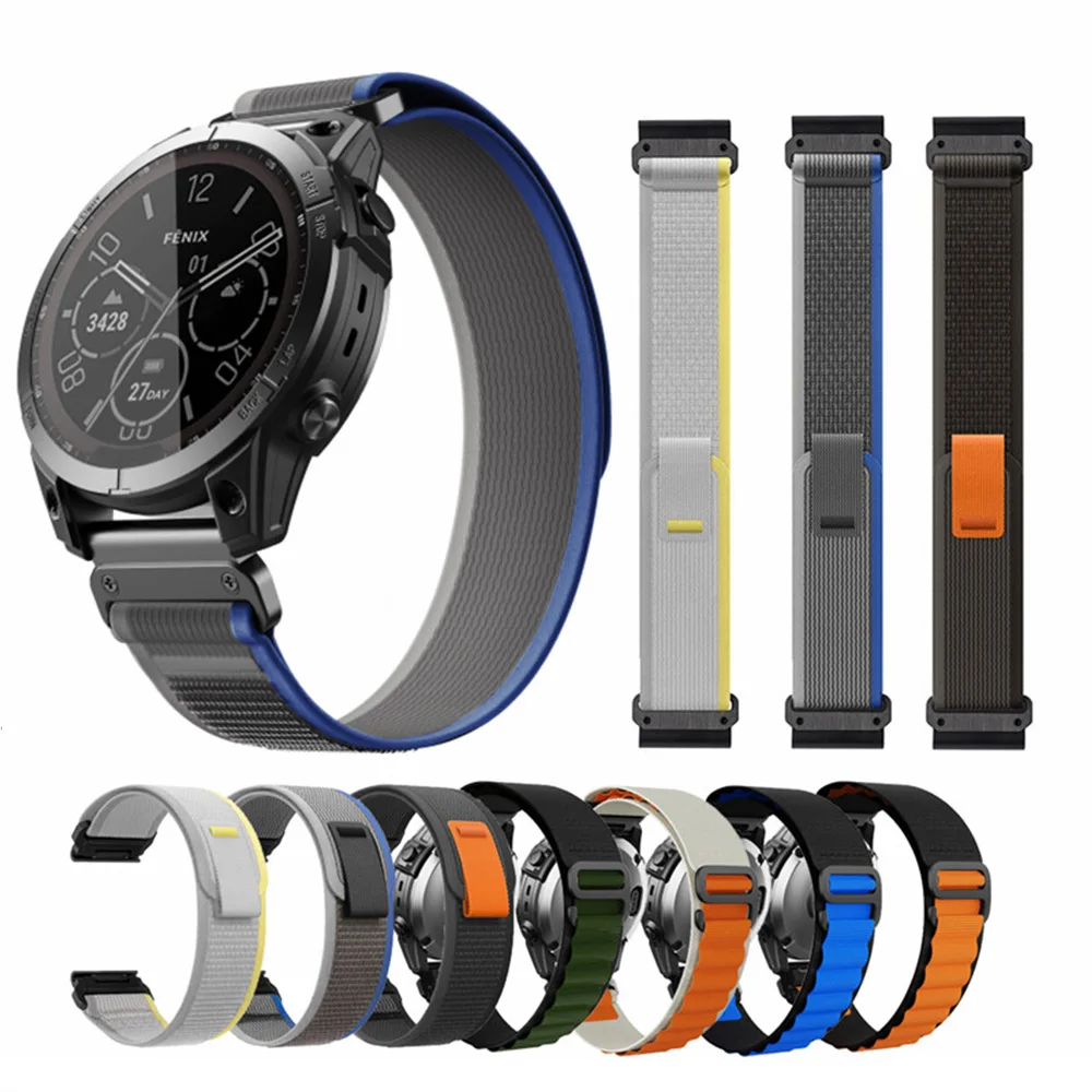 Trail Loop Strap For Samsung Galaxy Watch 7-6-5-Pro-4 classic-active 2-Gear S3 bracelet 22mm-20mm Huawei Watch GT 2-2e-3-4 band