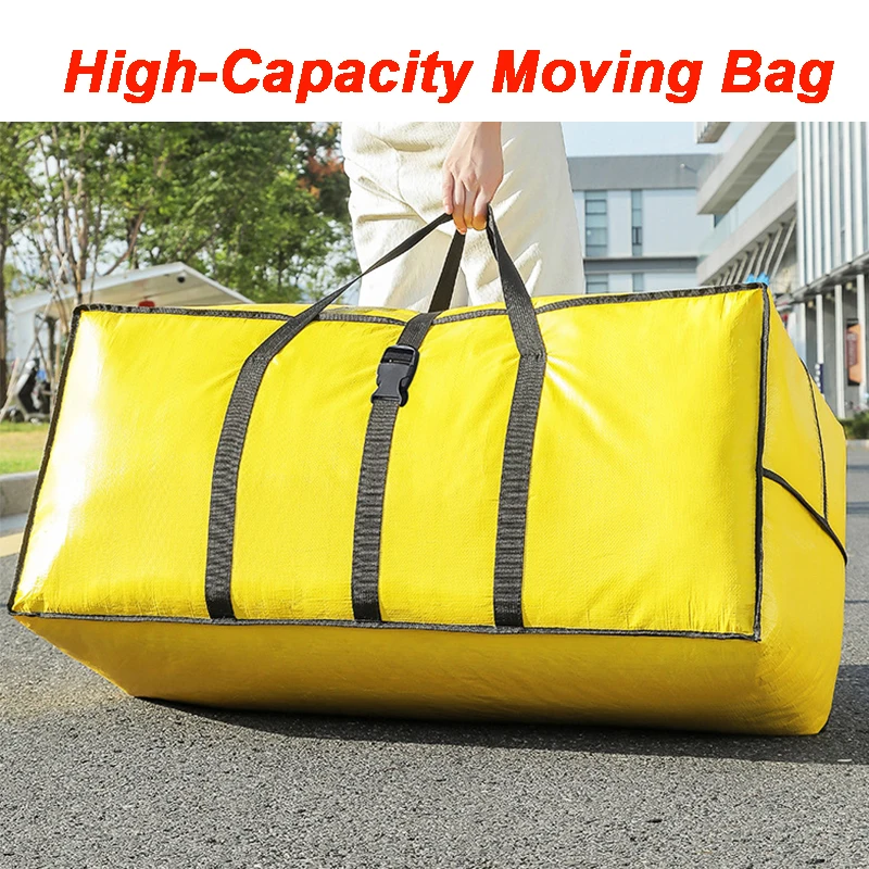 Extra Large Waterproof Moving Luggage Bags Laundry Shopping Bag 160L Home Storage Packing Tool Clothes Storage Bag Foldable
