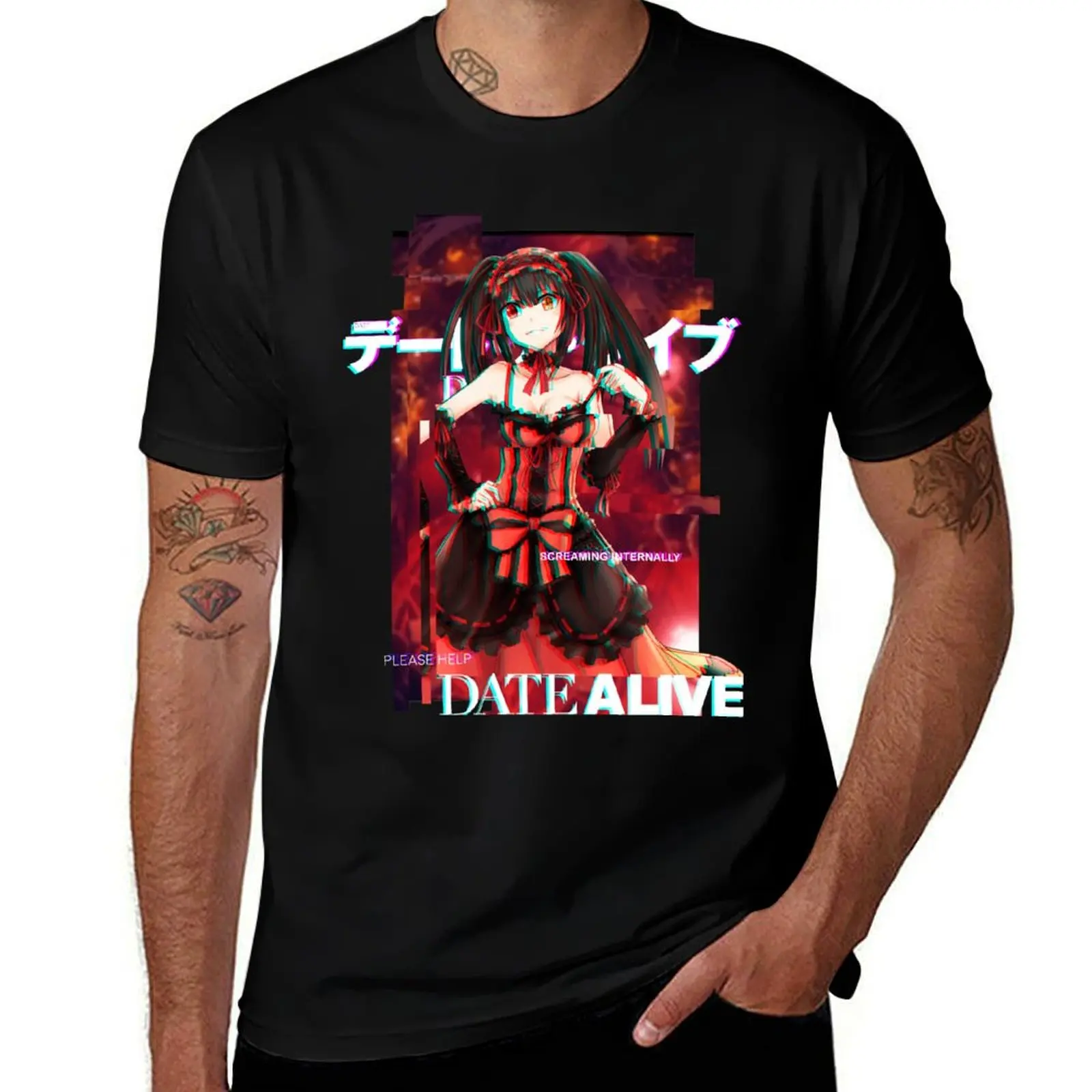

Kurumi - Date a live T-Shirt man t shirt graphic t shirts for man graphic vintage T-Shirt