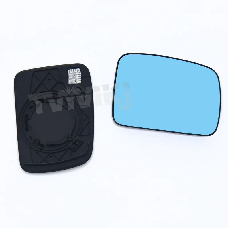 1 pair Side Rearview Mirror Blue Glass Lens For Land Rover Discovery 3 Freelander 2 Range Rover Sport Wide Angle View anti glare