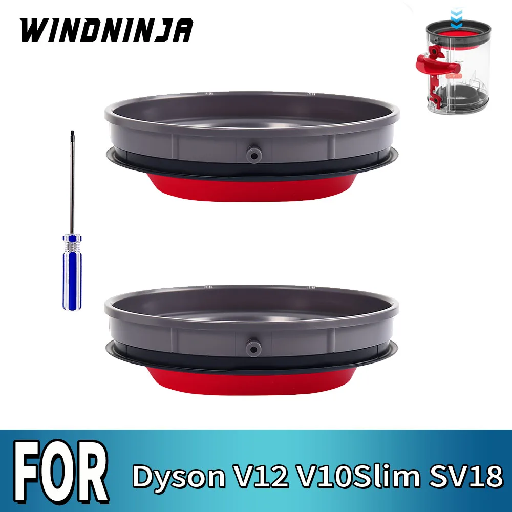 Für Dyson V12 V10Slim SV18 Staubbehälter Oberer Fixierter Dichtungsring Staubsauger Ersatzteile Zubehör