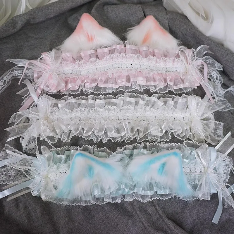 Original rêveur Super fée Harajuku casque chat fille papillon noeud Lolita bandeau femme de chambre Cosplay douce princesse pince à cheveux