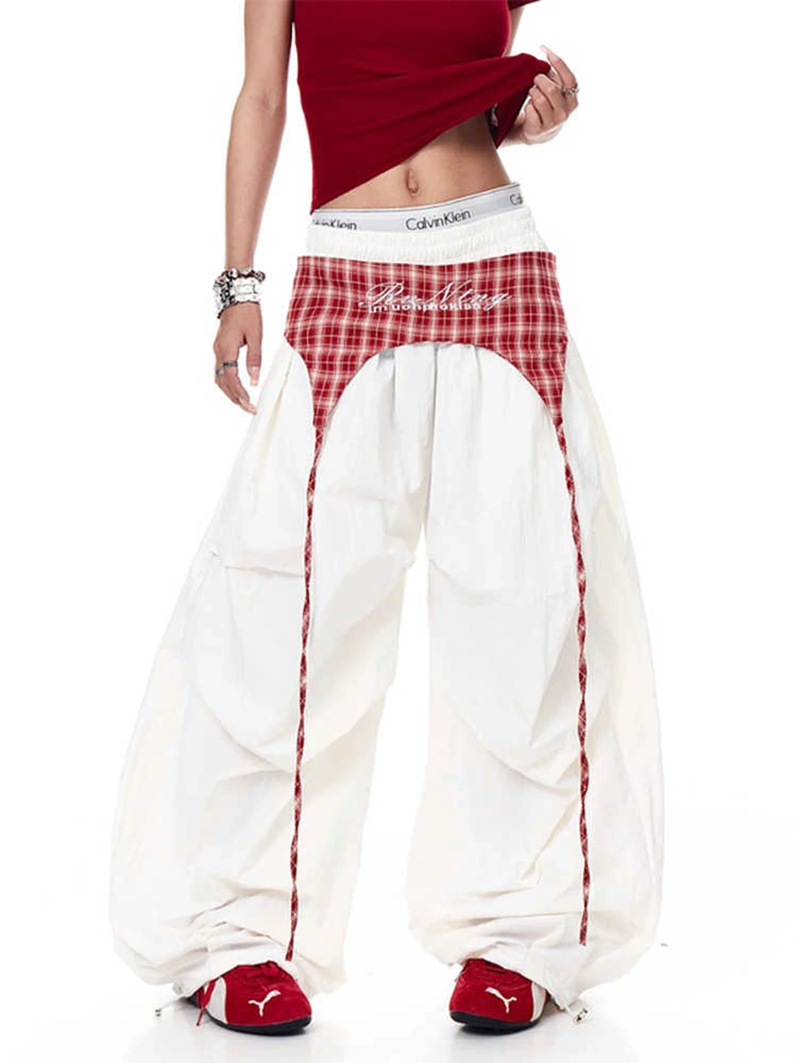 

Women's White Y2k Long Suits Pants Harajuku Office Ladies Urban Pants Japanese 2000s Style Vintage Trousers Fashion Clothes 2025