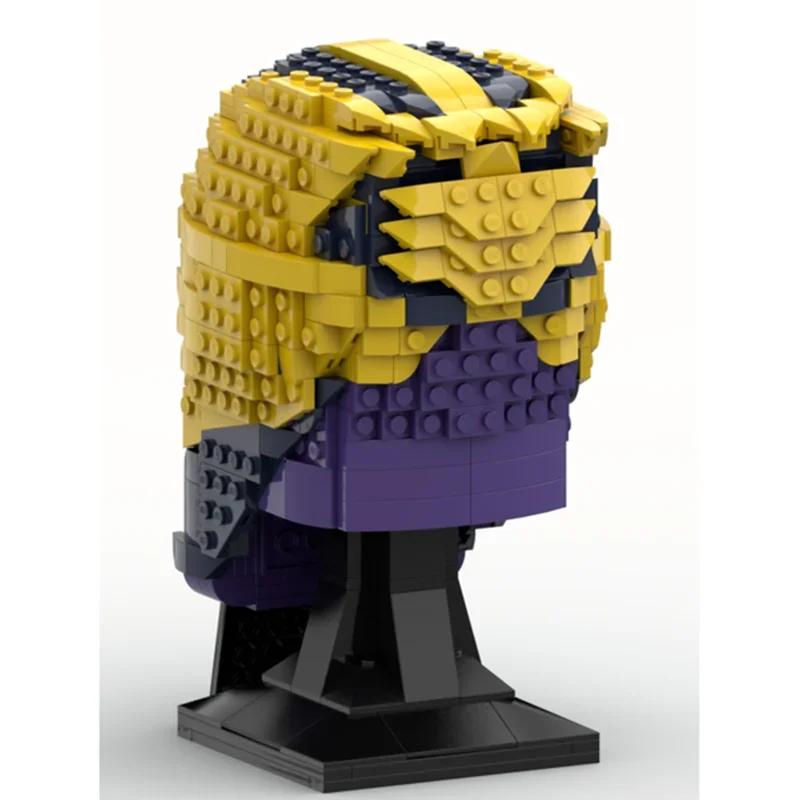 

757 шт. новый MOC известный фильм серии строительный блок игрушечный шлем модель креативная сборная игрушка праздничный подарок подходит для всех энтузиастов