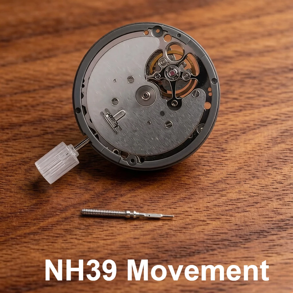 Mouvement NH39, 24 rubis, sans calendrier, remplacement de montre automatique japonaise, adapté aux montres de la série Seiko NH39A