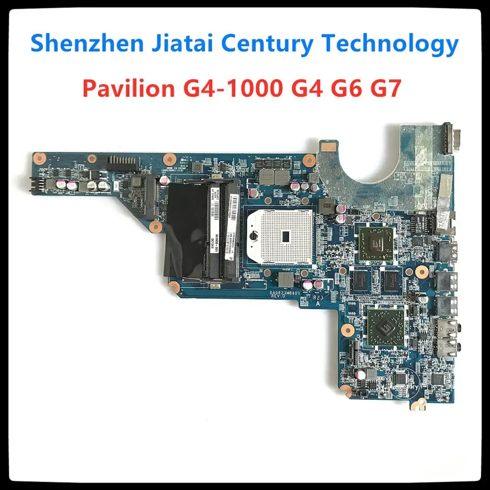 

649949-001 649950-001 main board for HP Pavilion G4-1000 G4 G6 G7 laptop motherboard DA0R23MB6D1 Socket FS1 HD6470M full tested