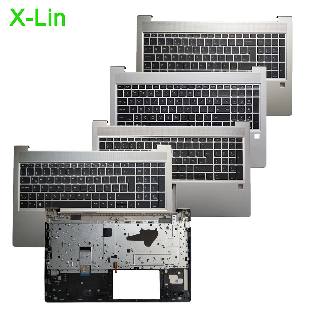 

For Probook 450 G9 455 G9 laptop palm rest case keyboard upper cover N01933-001 N01934-001