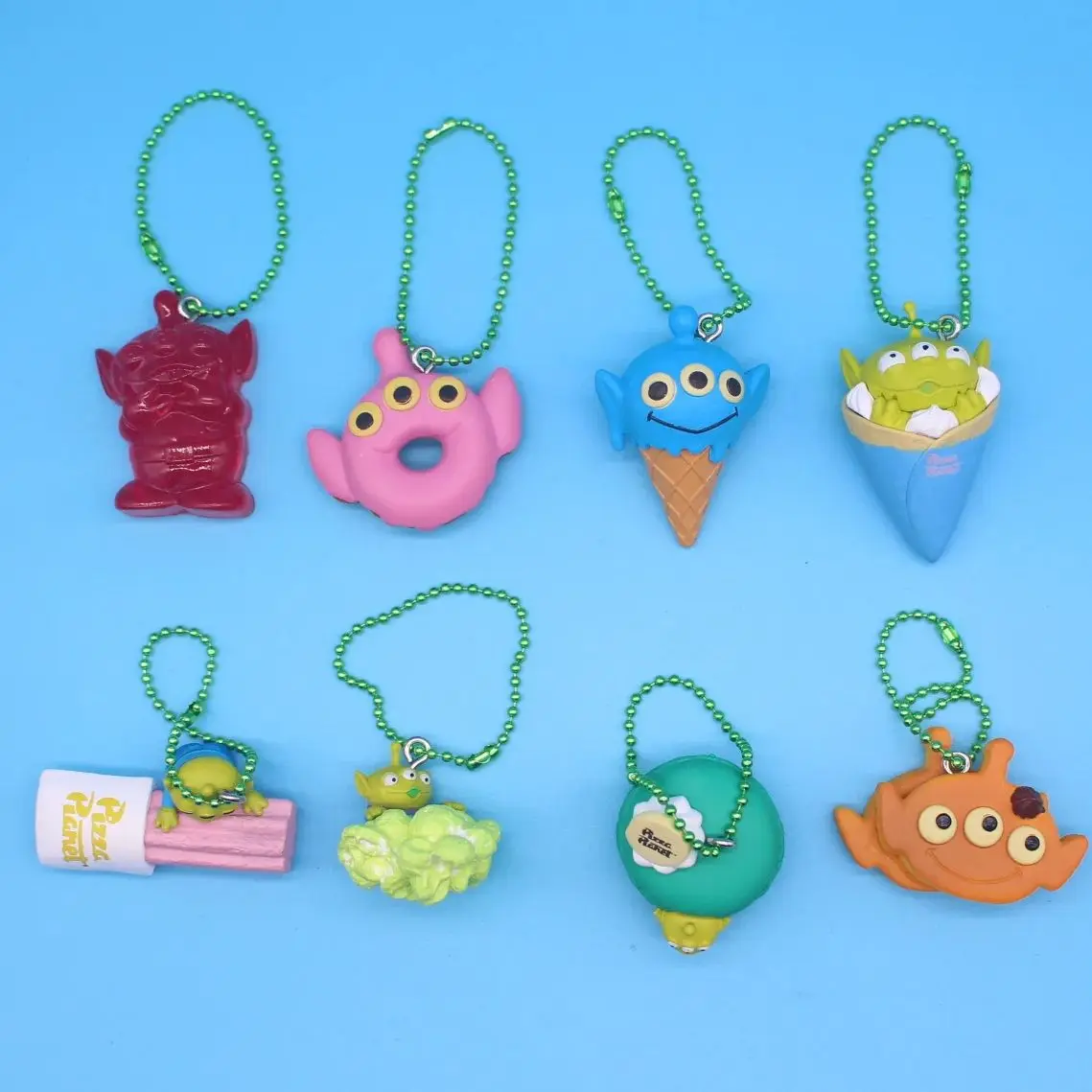 

Japan Figures Keychain Cute Kawaii Toy Story Alien Models Anime Gift Toys