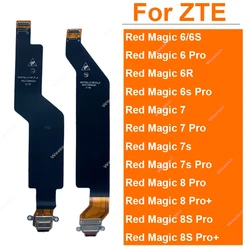 USB Charger Dock For ZTE Nubia Red Magic 6 Pro NX669J 6R NX666J 7 NX679J 7Pro NX709J 7s Pro NX709S 8Pro Flex Cable