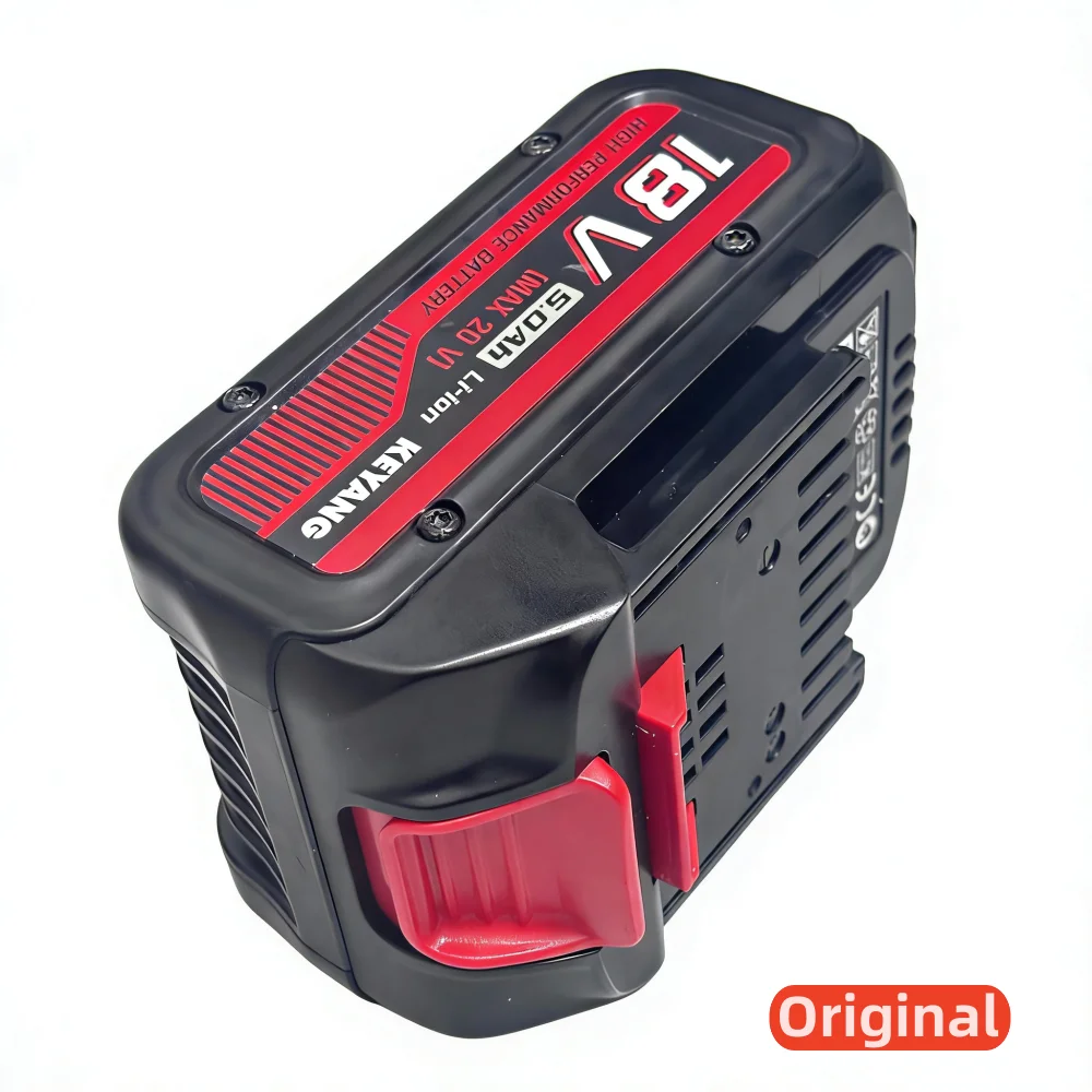 

100% Оригинальный аккумулятор 5Ач для электроинструментов Keyang 18В 20В BL18055A IW18BLA: дрель, угловая шлифмашина, пила, шуруповерт, ударный инструмент