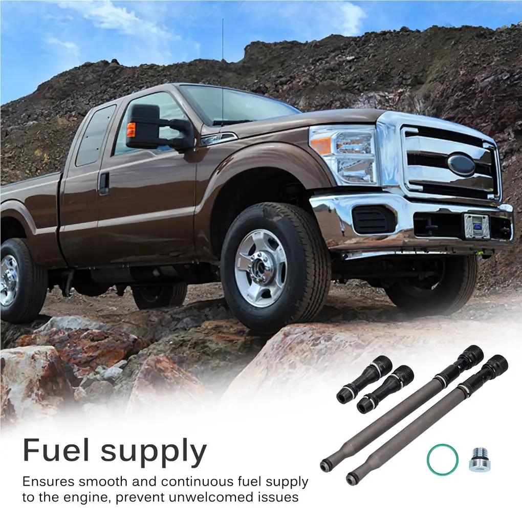 Fuel Supply Tube Kit Fuel Pipe & Dummy Plug for Ford E350 F250 04-10 Part OE Number: 6E7Z-9A332-A