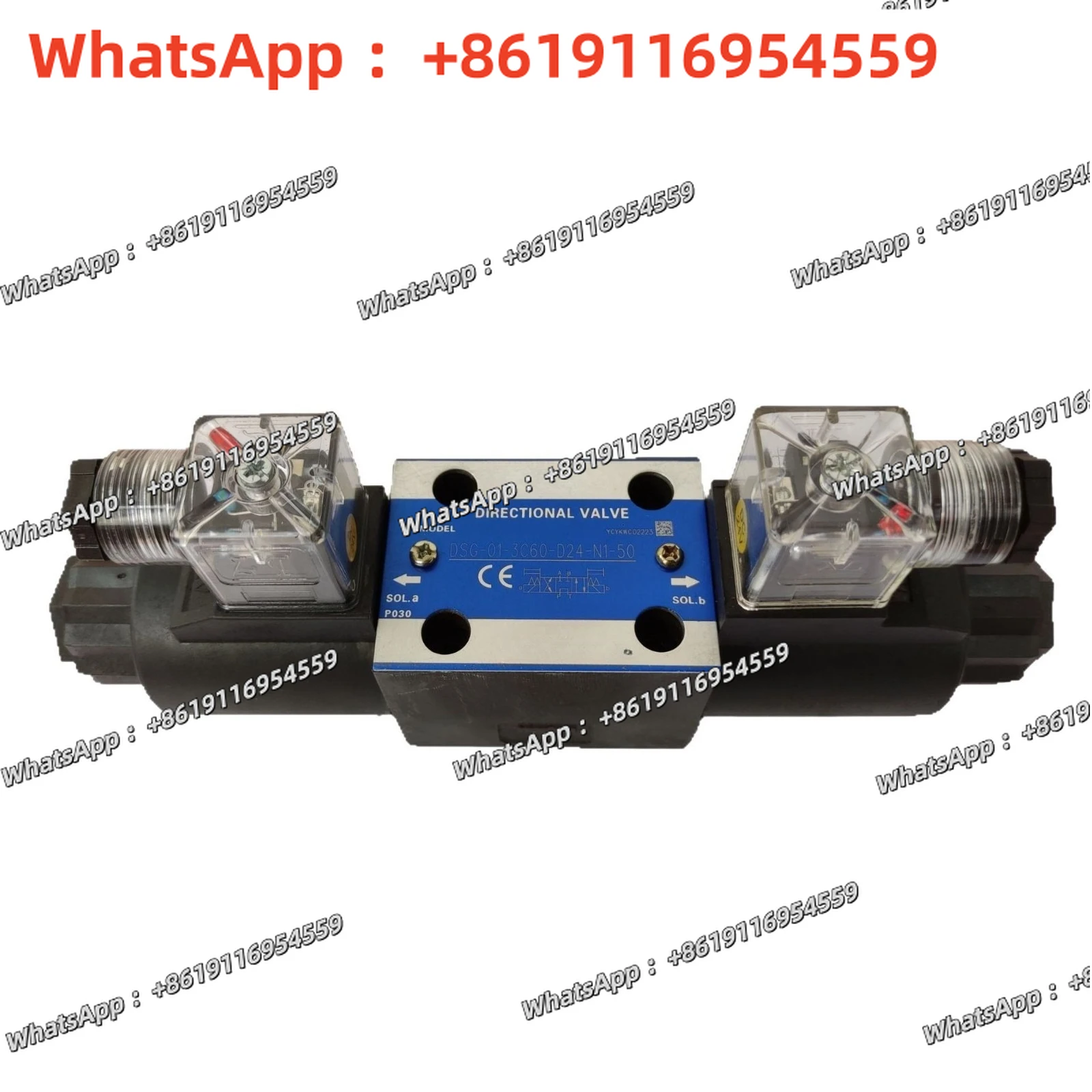 Solenoid directional valve DSG-01-3C2-D24-N1-50 three-way four-way hydraulic valve