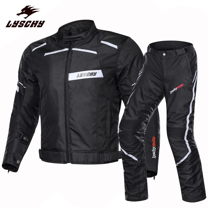 LYSCHY motorcycle pants are thick, warm, detachable, waterproof and anti fall protective gear for motorcycle riding, suitable fo