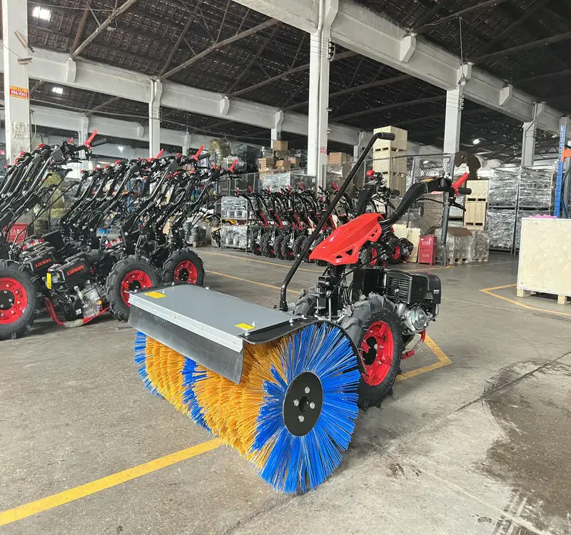 منفاخ ثلج متعدد الوظائف بطول 1.1 متر مع محرك Longxin، آلة كنس فعالة وقوية لإزالة ثلج الشارع #2