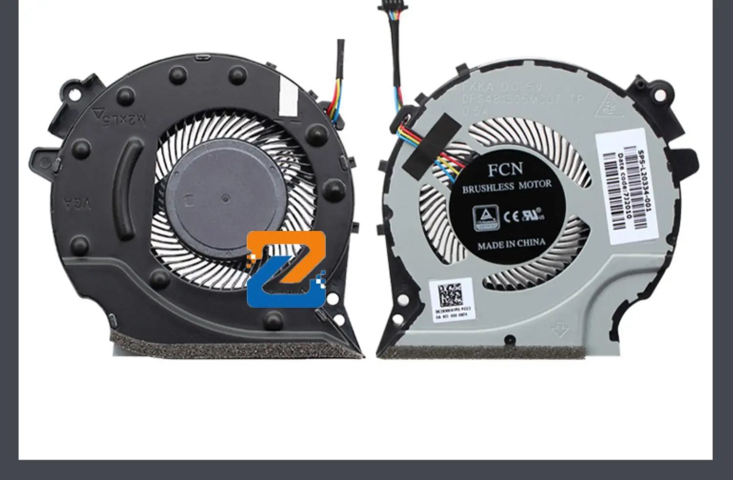 

Laptop CPU GPU Cooling Fan For HP Generation 15-CX TPN-C133 Notebook Cooling Fan