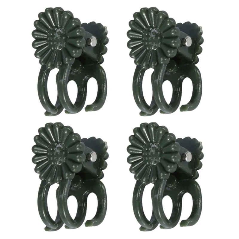 20/40/100 Uds Clip para plantas, Clip para orquídeas, Clip soporte para plantas y orquídeas, Clip para flores y vid para