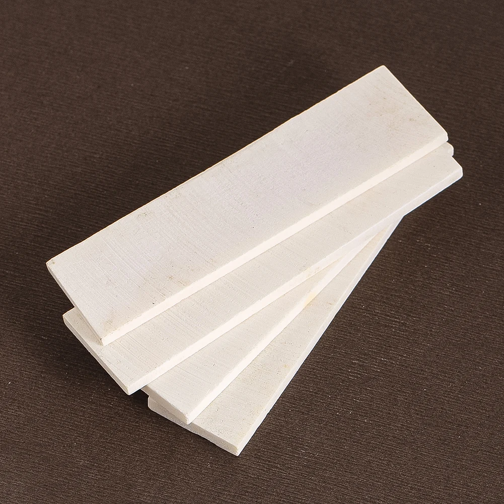 10cm Natural Bone Blank Strips Handcraft Knife Handle Inlay DIY Musical Instrument Making Carving Material Rectangle Board view 4