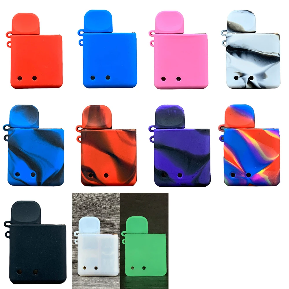 เคสผิวซิลิโคนสำหรับ lostvape URSA Baby POD เจล sarung lengan