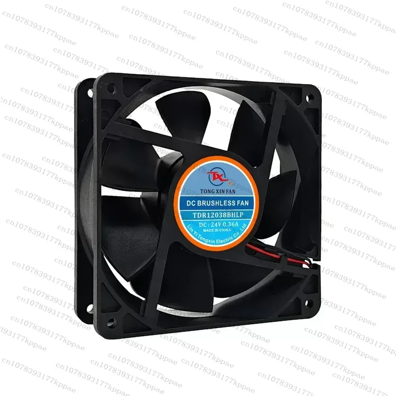 1PCS for TDR12038BHLP 24V 12038 Exhaust Fan Axial Flow Fan for Welding Machine Cabinet Distribution Box Cooling
