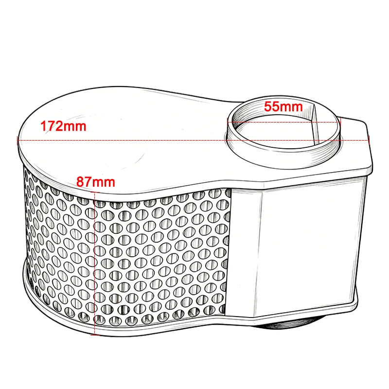 Motorcycle Air Filter Cleaner For Yamaha XVZ13 Royal Star Venture XVZ1300 TF XVZ 1300A 1300AL 1300AT 1300CT 1300LT 1300TF XVZ13A