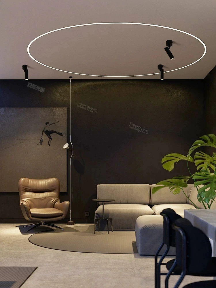 COB LED Surface Mounted Spotlight Adjustable Angle Ceiling Light Wall Washer Small Focus Spot Lamp for Living Room Home Decor