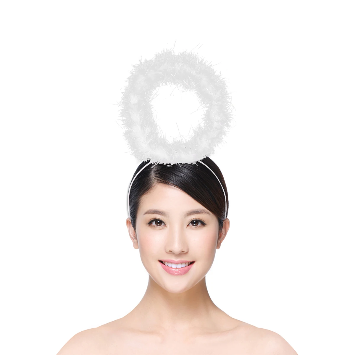 

2pcs Angel Headgear Set Fairy Wand Headdress Kids Girls Performance Costume Party Props Christmas Halloween Gift