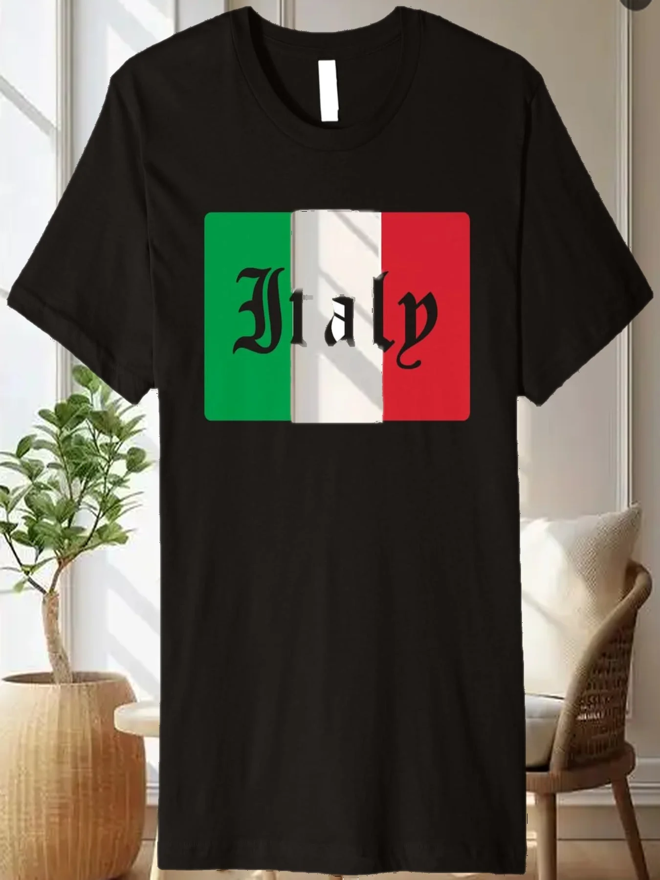 

Italian Flag of Italy Souvenir Retro Men Women Kids Italia Premium T-Shirt