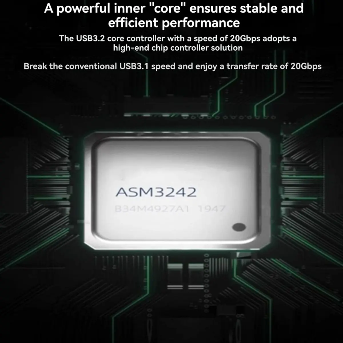 مستقر- PH6603 M.2 MKEY PCIe إلى USB أمامي 3.2 20 جيجا بايت M.2 NVME إلى TYPE-E محور بطاقة التوسعة للكمبيوتر الشخصي