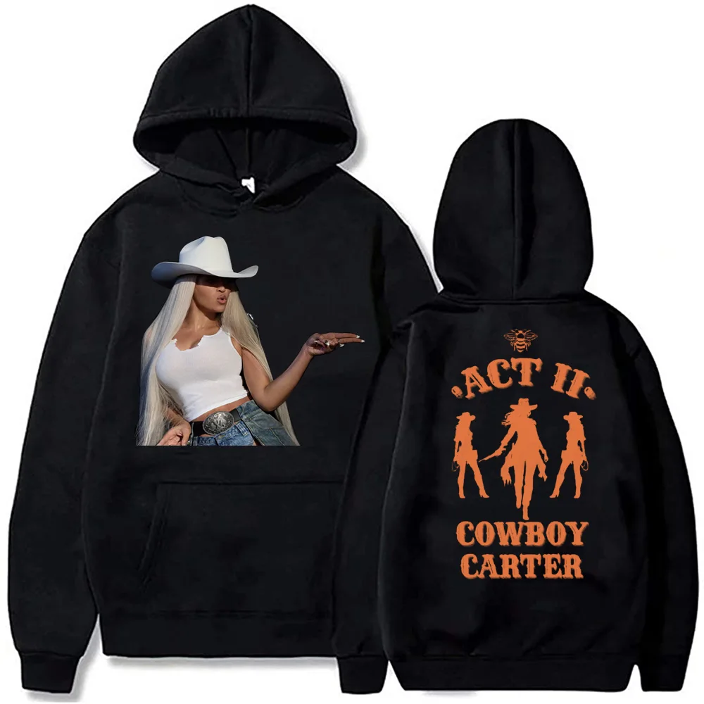 Cowboy Carter Women Man Pullover Long Sleeve Tops Streetwear Unisex