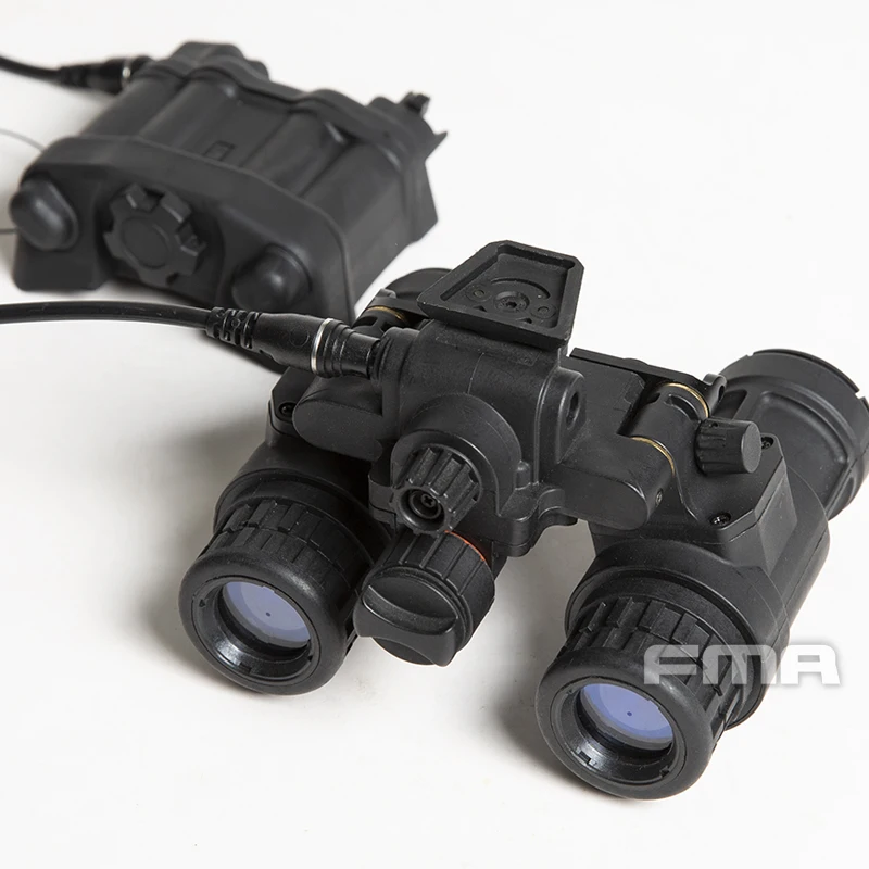 FMA Tactical Airsoft Dummy AN/PVS31 Luminous version Night Vision Goggles Model No Function NVG with Battery Case