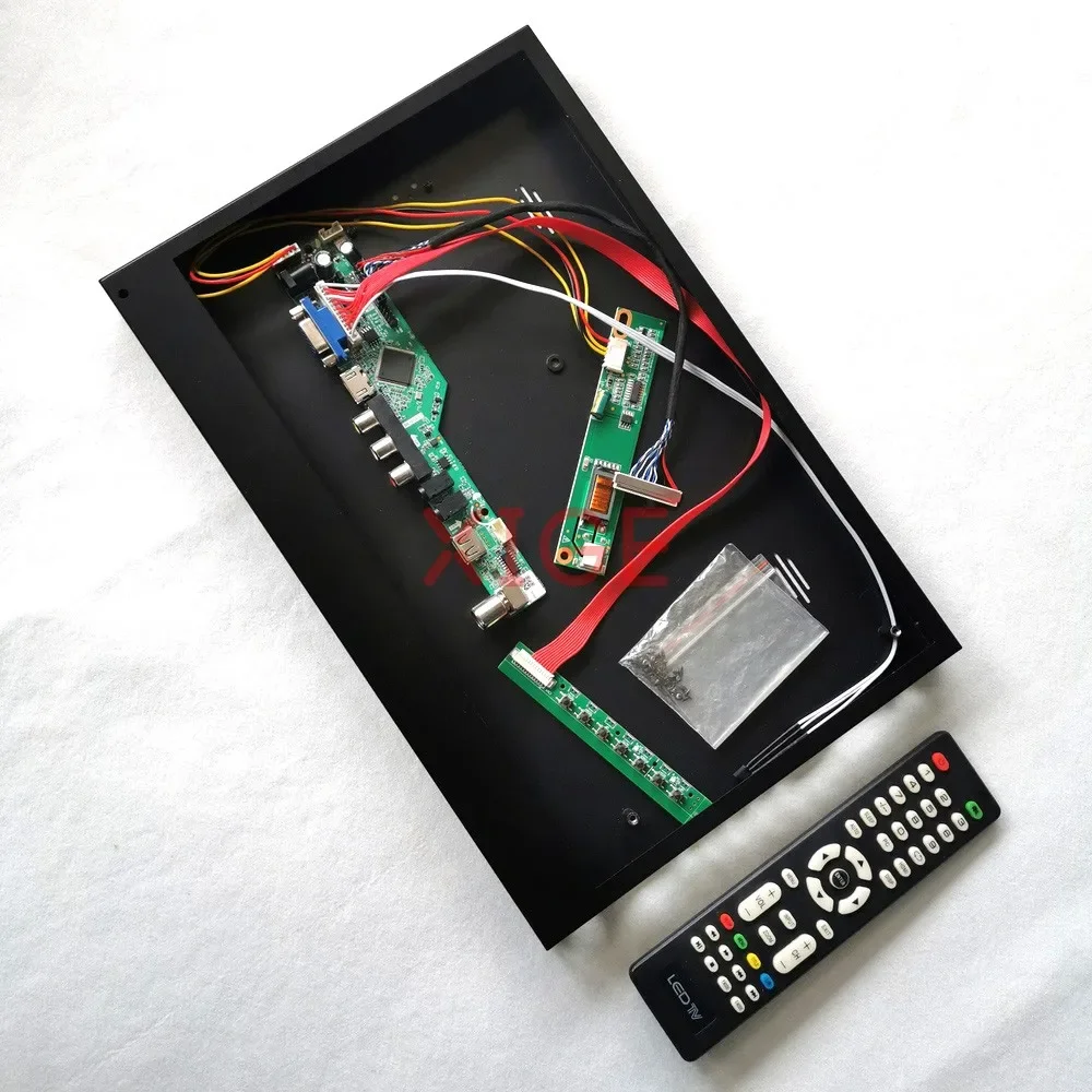 

Metal Case+Analog TV Driver Board Fit LP154W02 LP154WE2 VGA AV USB HDMI-Compatible 15.4" 1680*1050 DIY Kit 30 Pin LVDS 1CCFL