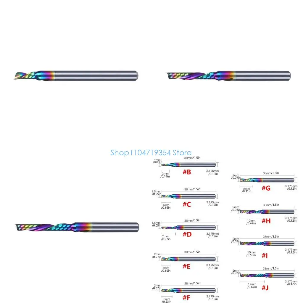 0XLD Optimized Cutting Performances Coated End Mill with Enhancing Efficiency for Processing Soft Materials Safe Storage
