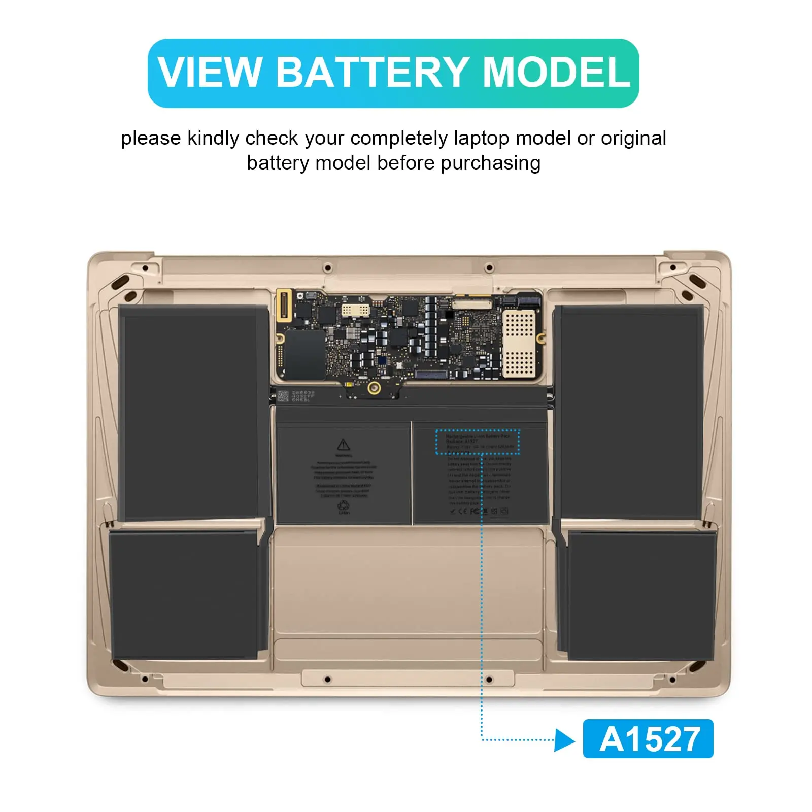 Imagem -05 - Início de 2023 Início de 2023 Meados de 2023 Bateria para Macbook 12 Polegadas Retina Emc 2746 2991 3099 Mnyg2 Mlha2 Mnyf2 Mf855 Mf865 Mk4m2 Mjy32 Mk4n2 Mlh72 Mlh82 Mlhe2 Mlhf2 Mnyh2 Mnyj2 66102267 A1534 A1527 A1705