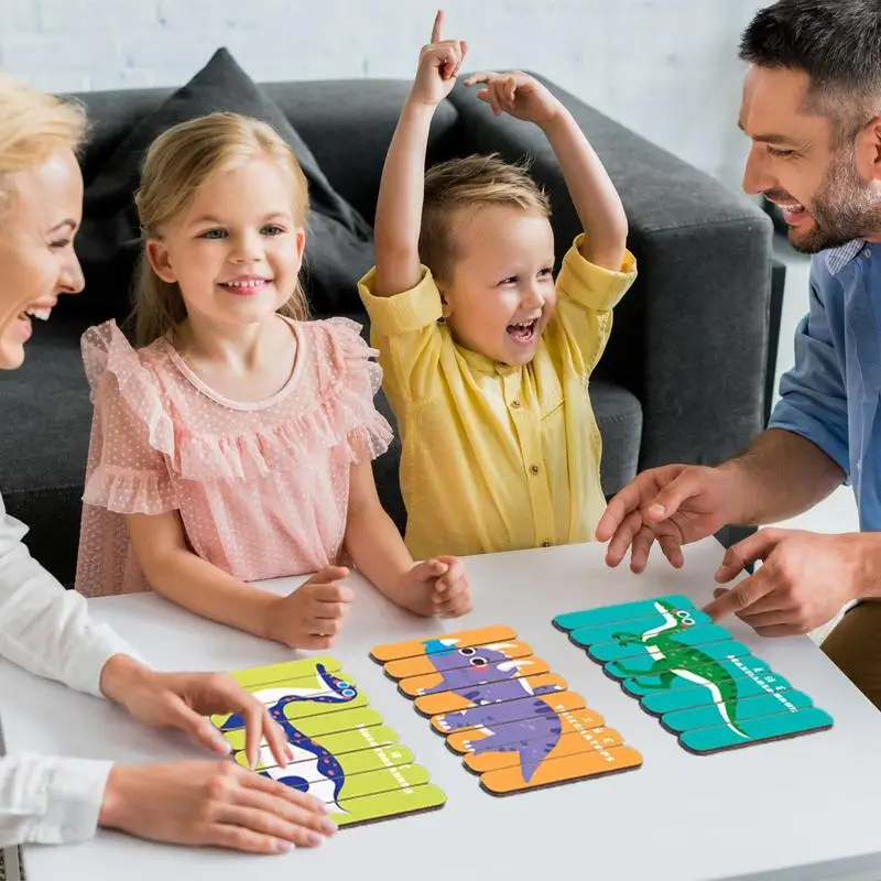 Cor animal Classificando Jogos de Correspondência, Aprendizagem Toy Puzzle, Brinquedos de Desenvolvimento precoce, Atividades Educacionais Pré-Escolar, 8Pcs