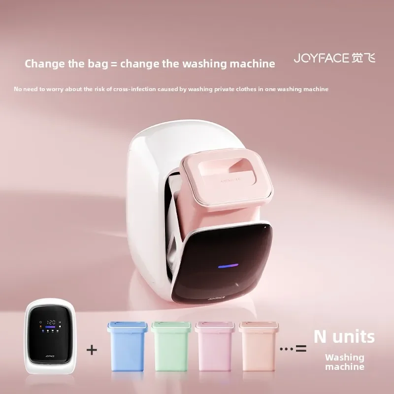 

Joyface 2Mini 220V Compact Portable Washing Machine Automatic Underwear Washer And Dryer for Daily Laundry Needs LYH