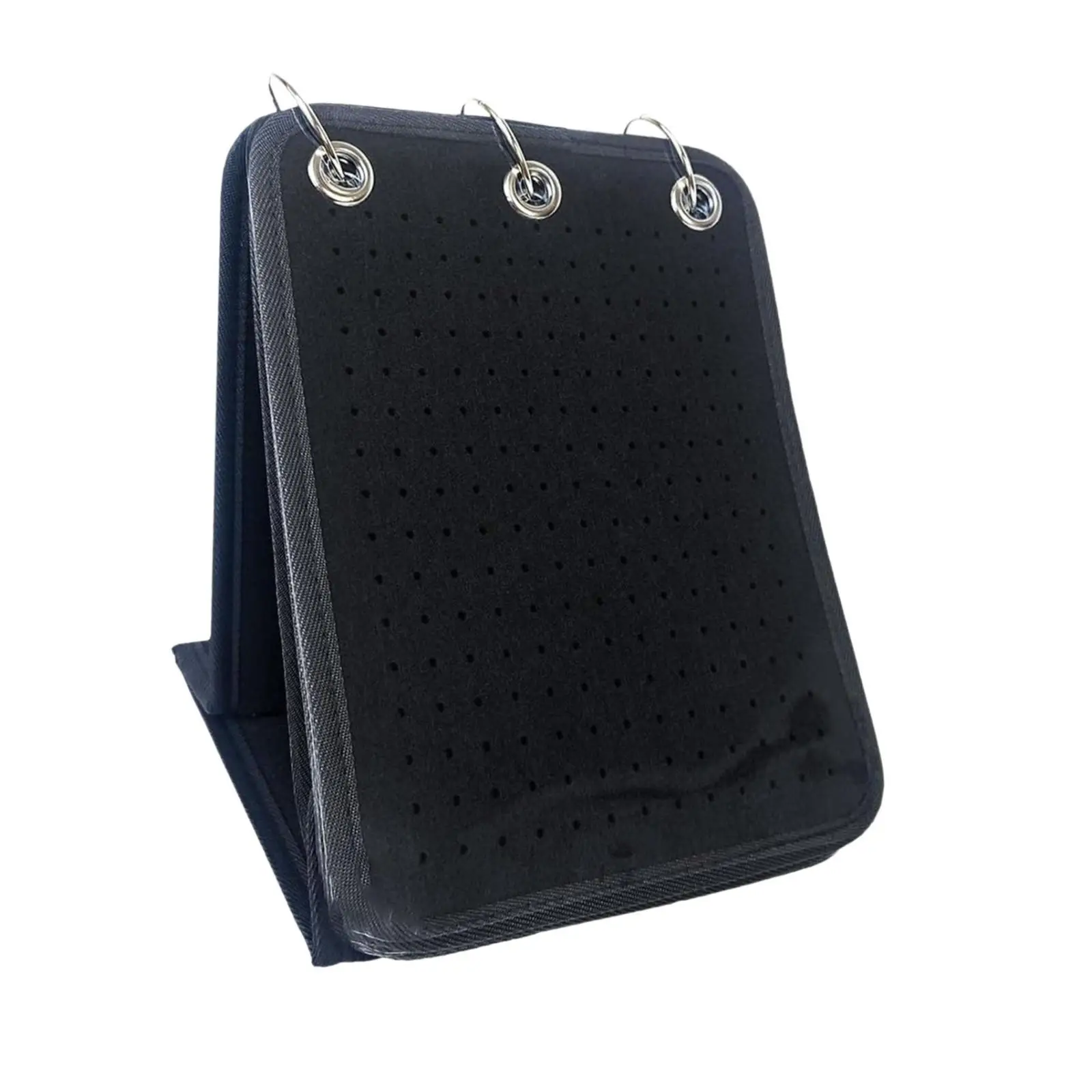 Enamel Pin Display Holder Binder Portable Brooch Storage Book Felt Jewelry Organizer for Lapel Pins