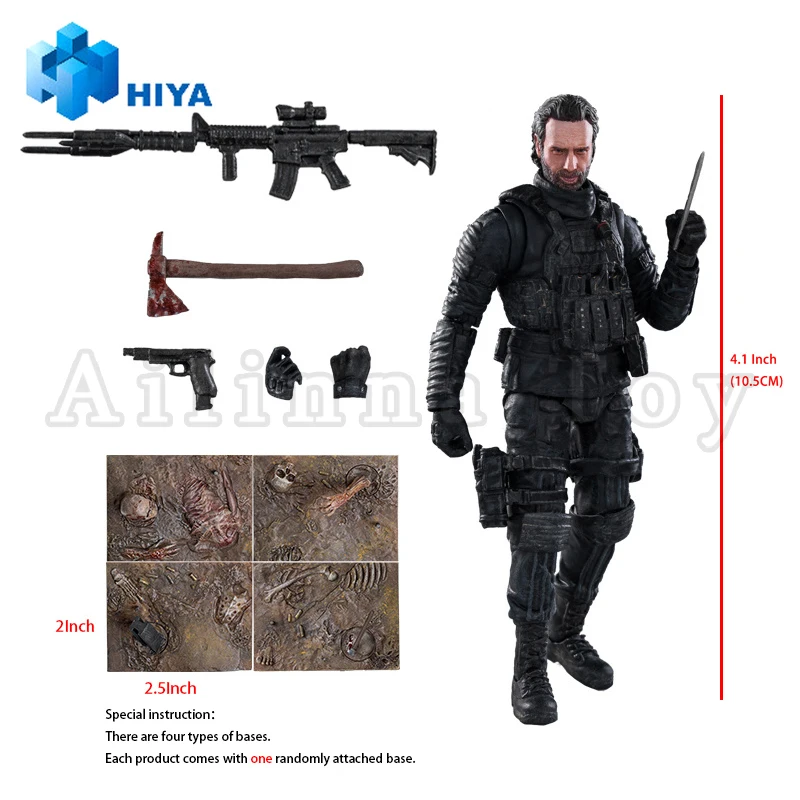 [Pre-Order]HIYA 1/18 4inch Action Figure Exquisite Mini Series The Walking Dead The Ones Who Lived Rick