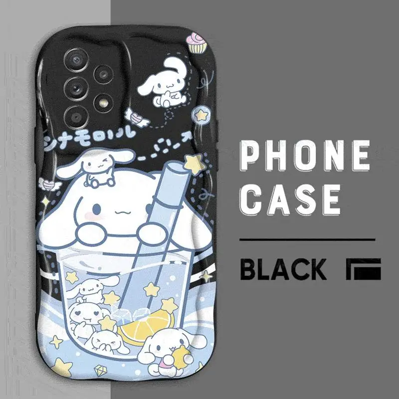 Carino Kuromi Cinnamoroll per Samsung Galaxy A55 A35 A15 A73 A72 A54 A53 A52 A33 A34 A42 A32 A24 A23 A22 A14 A13 A12 5G cassa del telefono