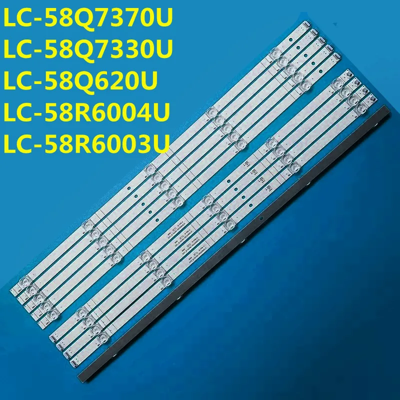

LED Strip for H58E3A HZ58T3D HZ58A55 H58A65E CRH-BK58S13030T051087D-REV1.2 58R6E 58R6109 58A6100UW 58R6000FM 58H6550E 58H6570G
