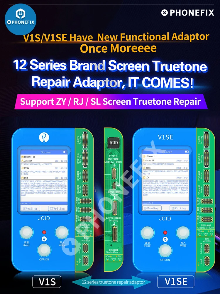 Aggiornamento JC V1S V1SE rilevazione matrice di punti Face ID colore originale Touch Shock logica batteria programmatore di impronte digitali cavo flessibile Dot