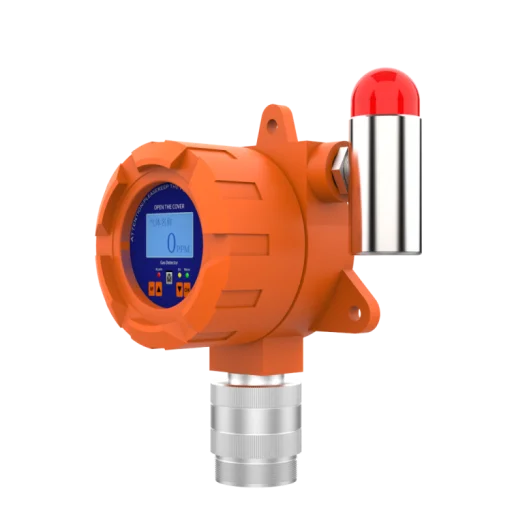 fixed industrial gas detector for NH3 gas DC24V 0-20mA RS485 ammonia gas leak detector air quality monitoring system