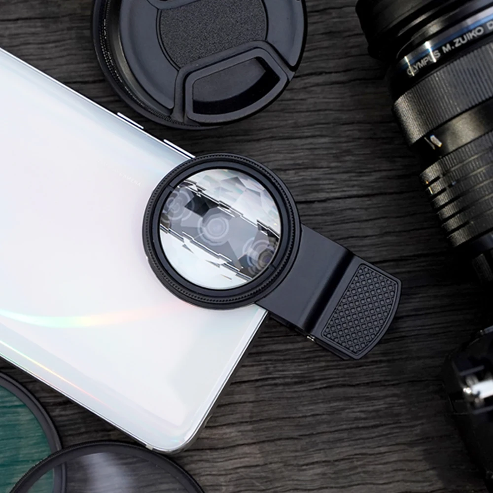 Фильтр для объектива телефона, призма, калейдоскоп 37 мм для смартфона