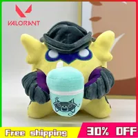 23cm New Valorant Game Peripherals Plush Wingman Gekko Pet Soft Comfortable Kawaii Model Doll Send To Girlfriend Gifts Toys Game