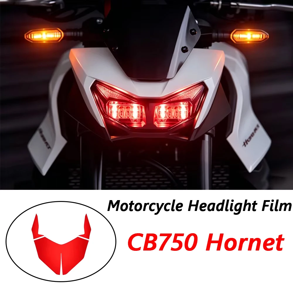 CB750 Motorcycle Hornet Headlight Taillight Instrument Protective Film For HONDA CB750 Hornet 2024- TPU Anti-scratch Protection