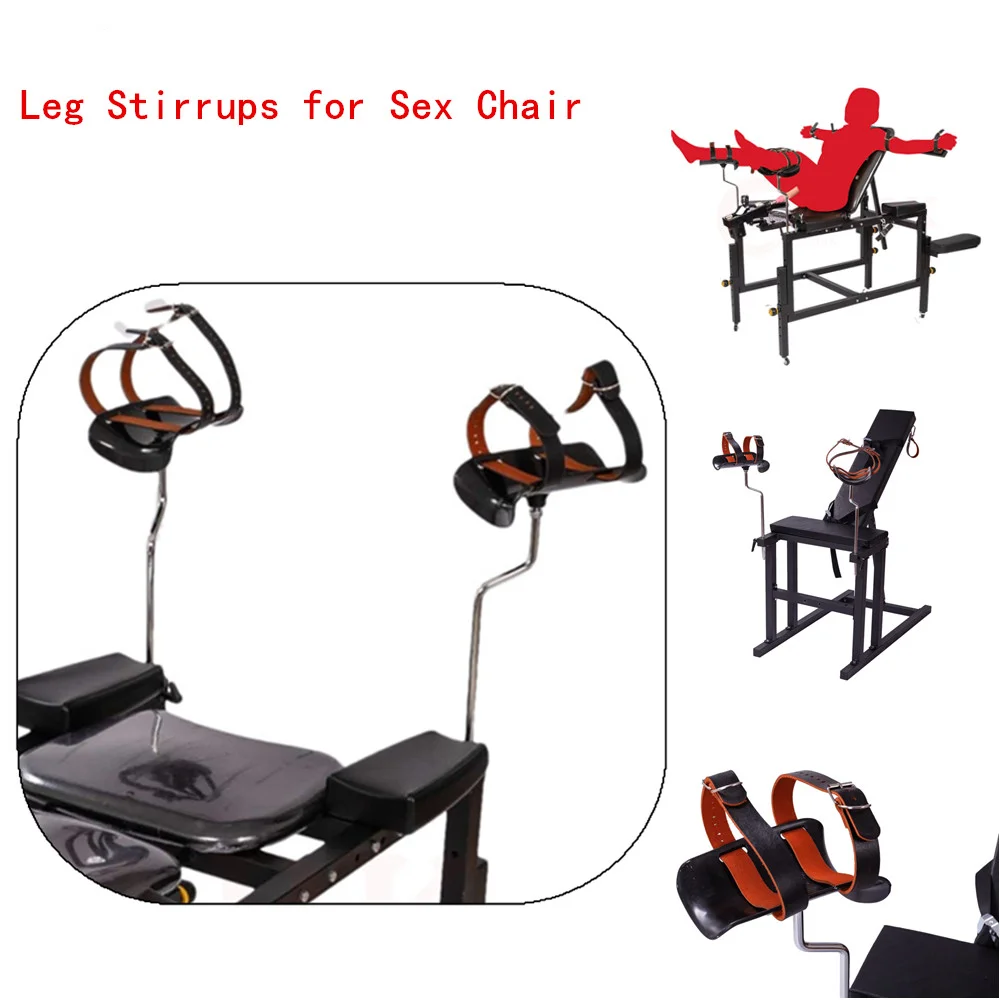 Foot Rest for Sex Chair Furniture Accessories Leg Stirrups Binding BDSM Bondage Frame Sex Toys for Couples Gay Adults