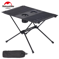 Naturehike Portable Ultralight Folding Table Outdoor Beach Camping Fishing Hiking Travel Table Foldable Carbon Lightweight 600g