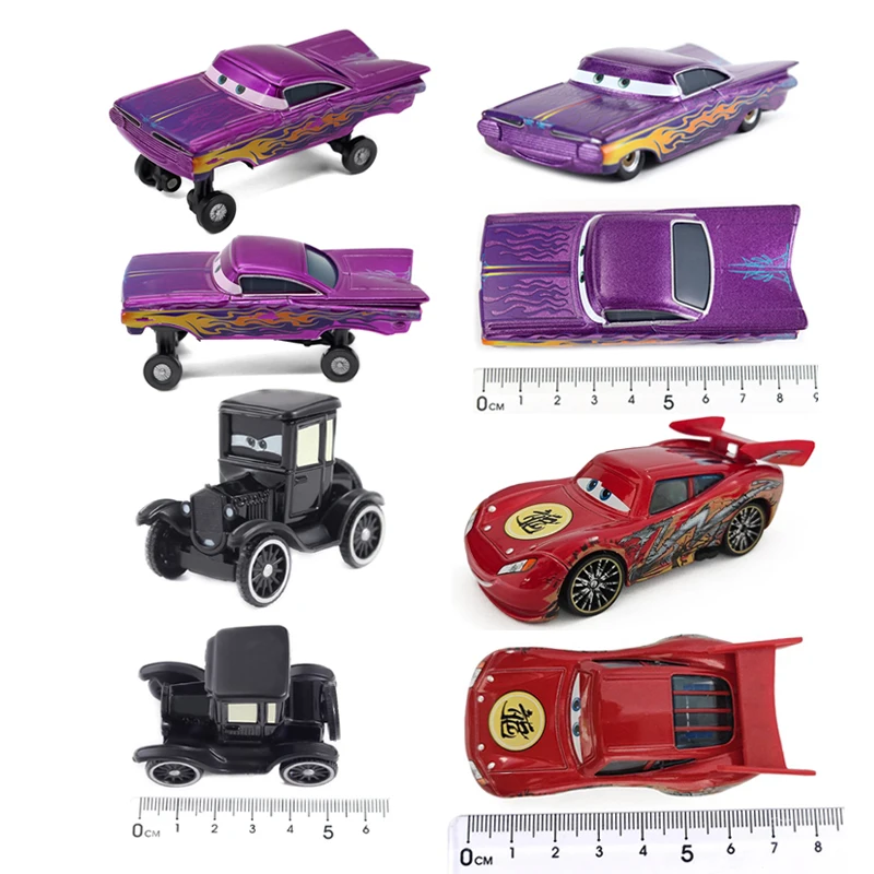Pixar Cars Anime-Figuren Doc Hudson Ramone Lightning McQueen Fillmore Racing Metallmodell Rennwagen Spielzeug Kindergeschenke – Detail 25