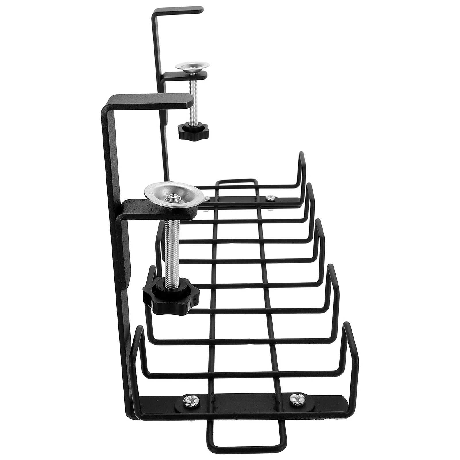 

Cord Management Rack for Under Desk Cable Organizer Basket Wire Storage Tray Desktop Home Office Power Supply Solution