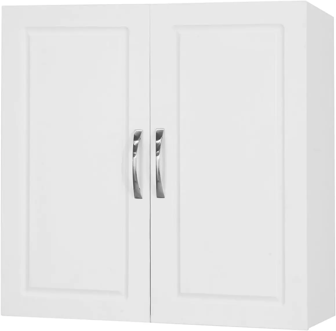 

NFRG231-W White Bathroom Kitchen Wall Cabinet Garage or Laundry Room Wall Storage Cabinet White Stipple