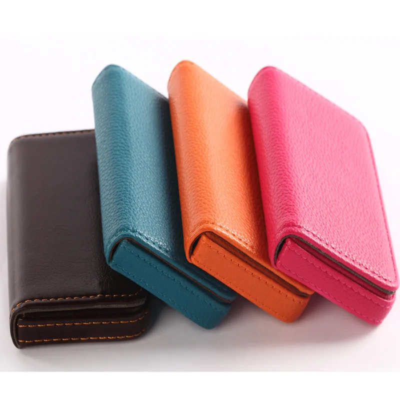 1PC Popular Creative Card ID Holders Magnetic Attractive Card Case Box Mini Wallet Male Credit Card Holder wholesale Despitego